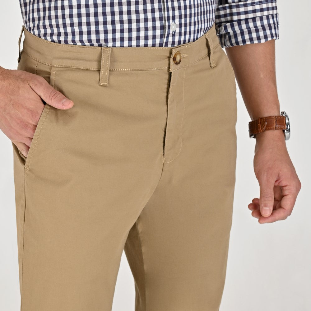 Pantalón Casual Yale Regular Fit 8244 Kaki