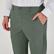 Pantalón Casual Yale Regular Fit 8244 Verde Olivo
