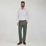 Pantalón Casual Yale Regular Fit 8244 Verde Olivo