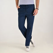 Pantalón casual Yale Regular Fit 7848 Azul marino