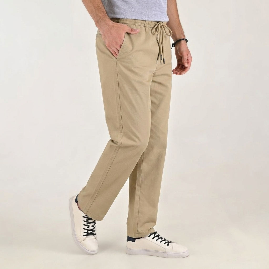 Pantalón casual Yale Regular Fit 7848 Beige