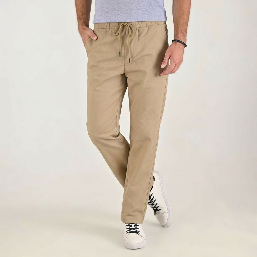 Pantalón casual Yale Regular Fit 7848 Beige