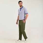 Pantalón casual Yale Regular Fit 7848 Verde