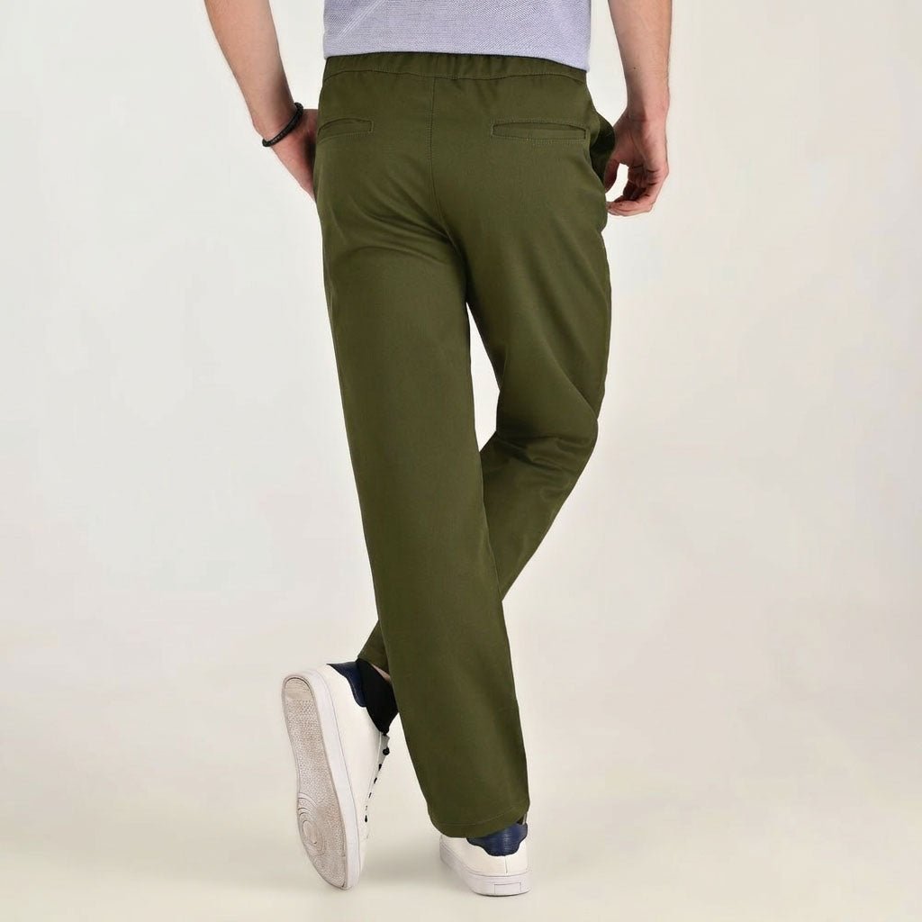 Pantalón casual Yale Regular Fit 7848 Verde