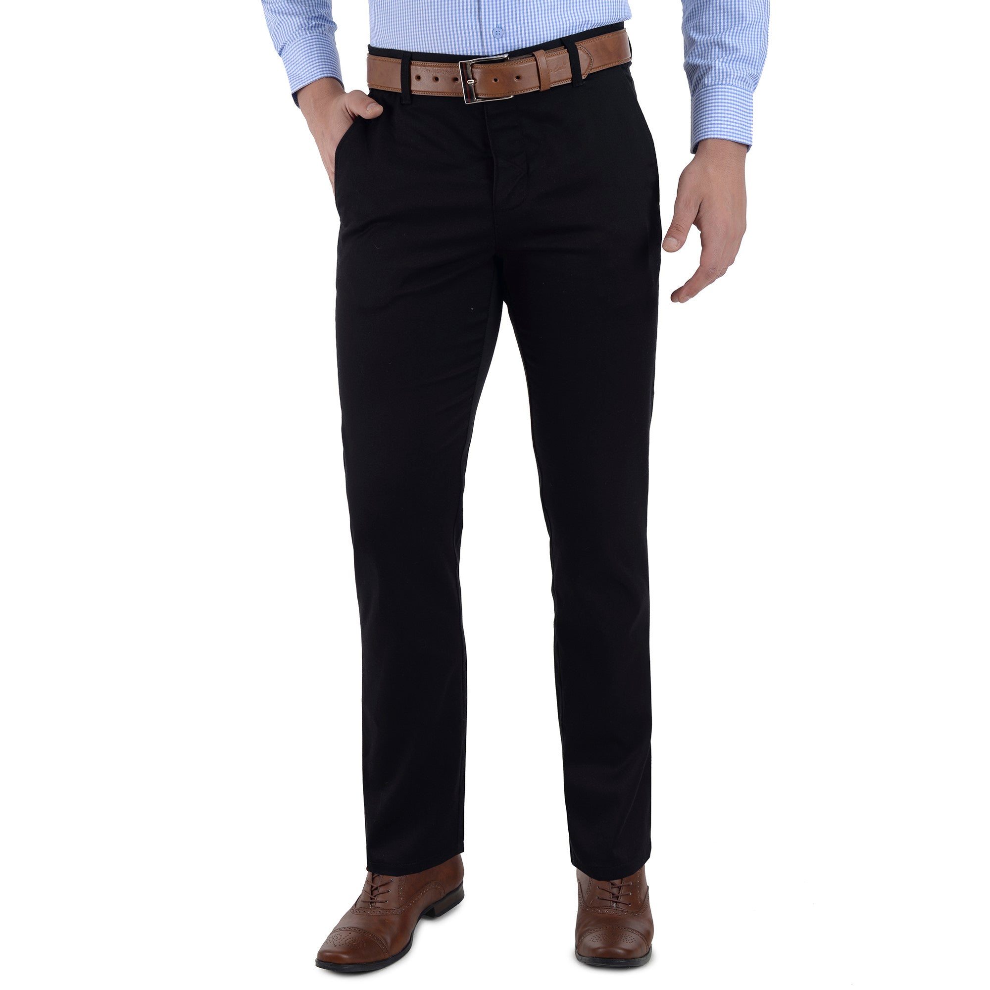 Pantalón Casual Yale sin Pinzas Modern Slim Fit 0872