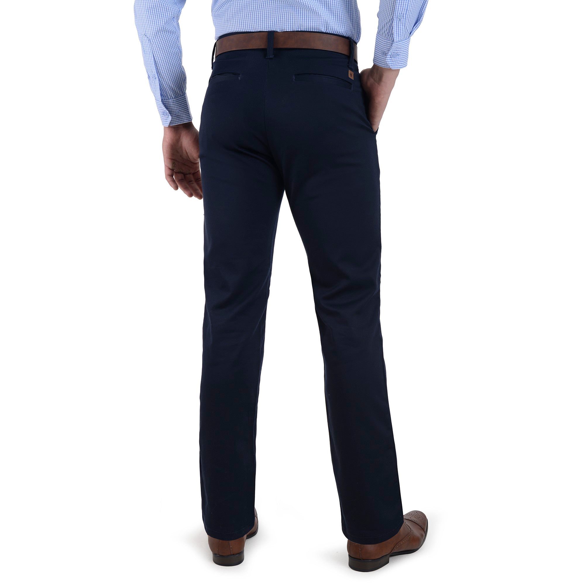 Pantalón Casual Yale sin Pinzas Modern Slim Fit 0872