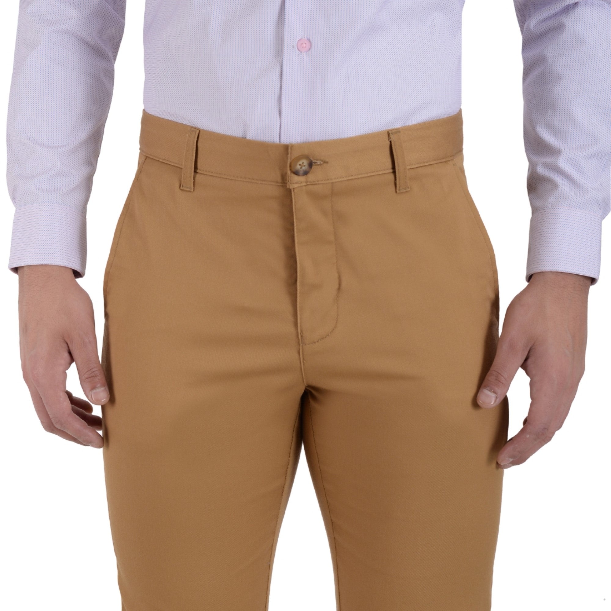 Pantalón Casual Yale sin Pinzas Modern Slim Fit 0872