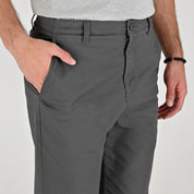 Pantalón Casual Yale Slim Fit 8245 Gris Oxford