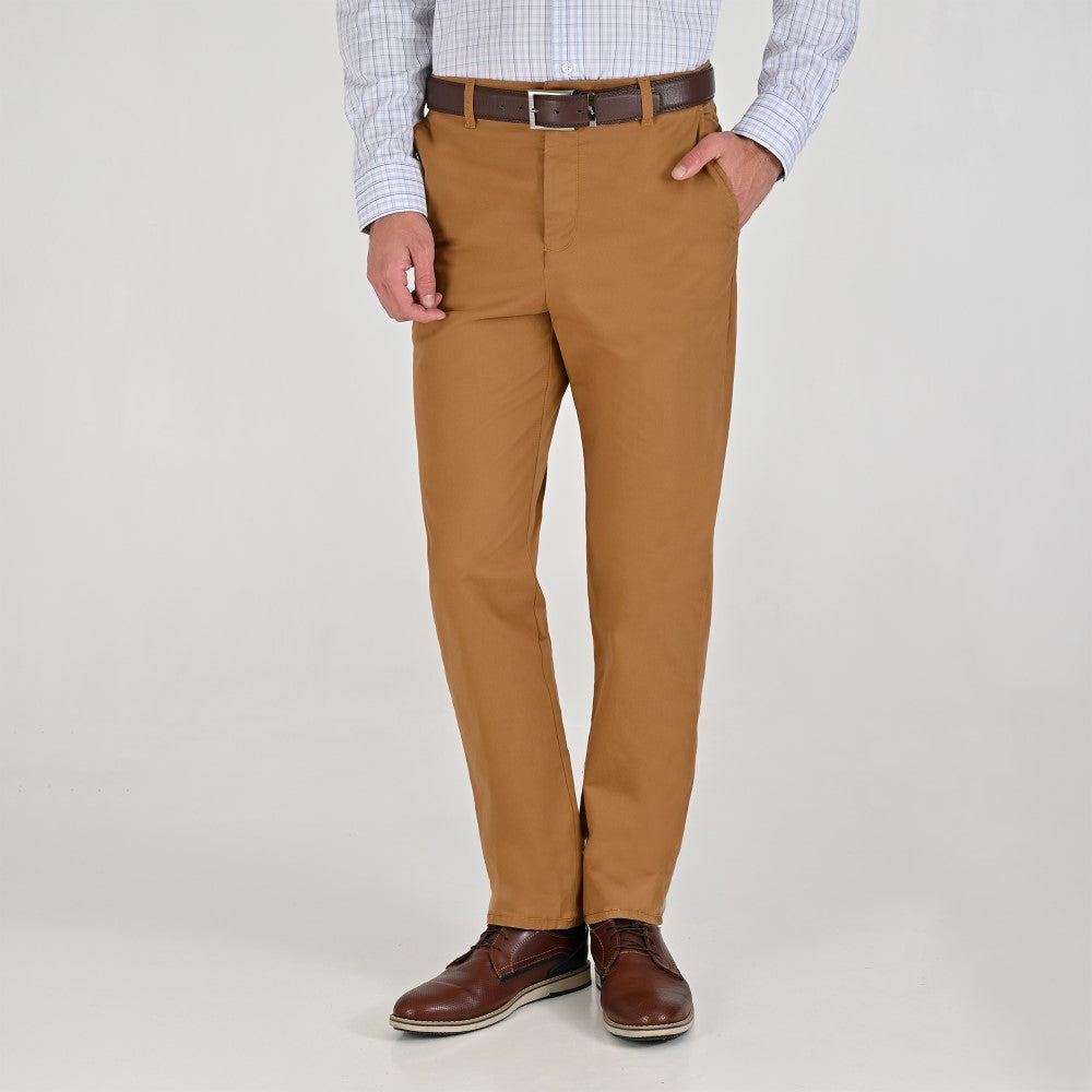 Pantalón Casual Yale Slim Fit 8245 Ocre