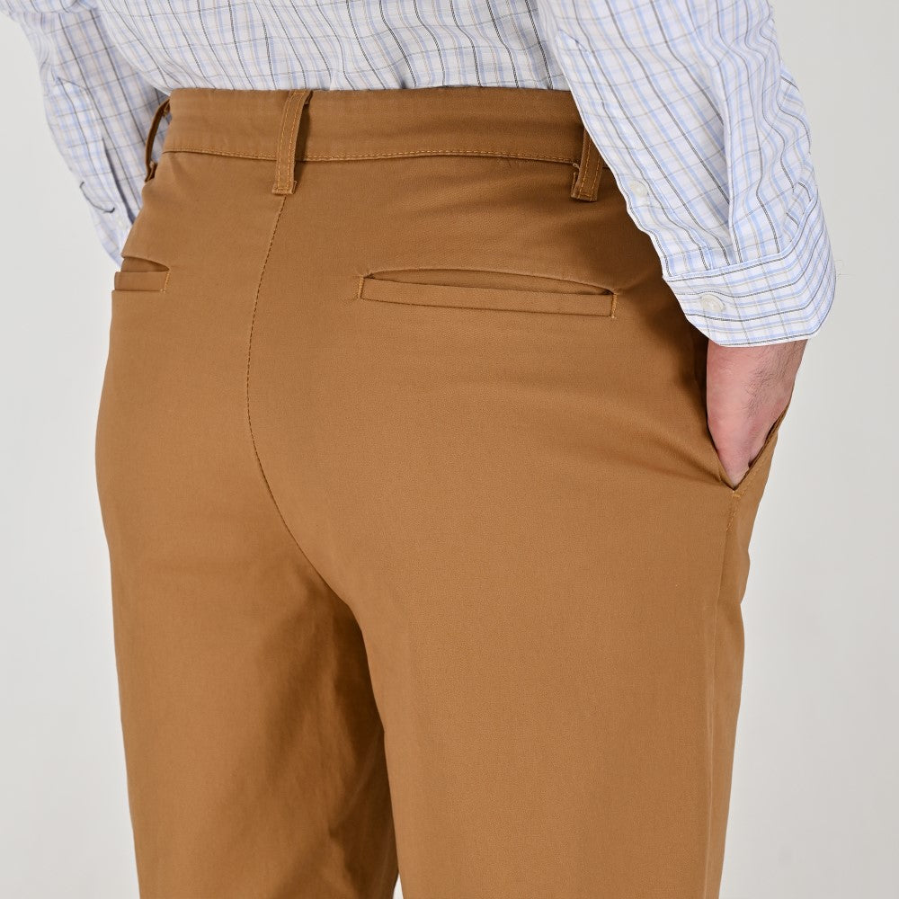 Pantalón Casual Yale Slim Fit 8245 Ocre