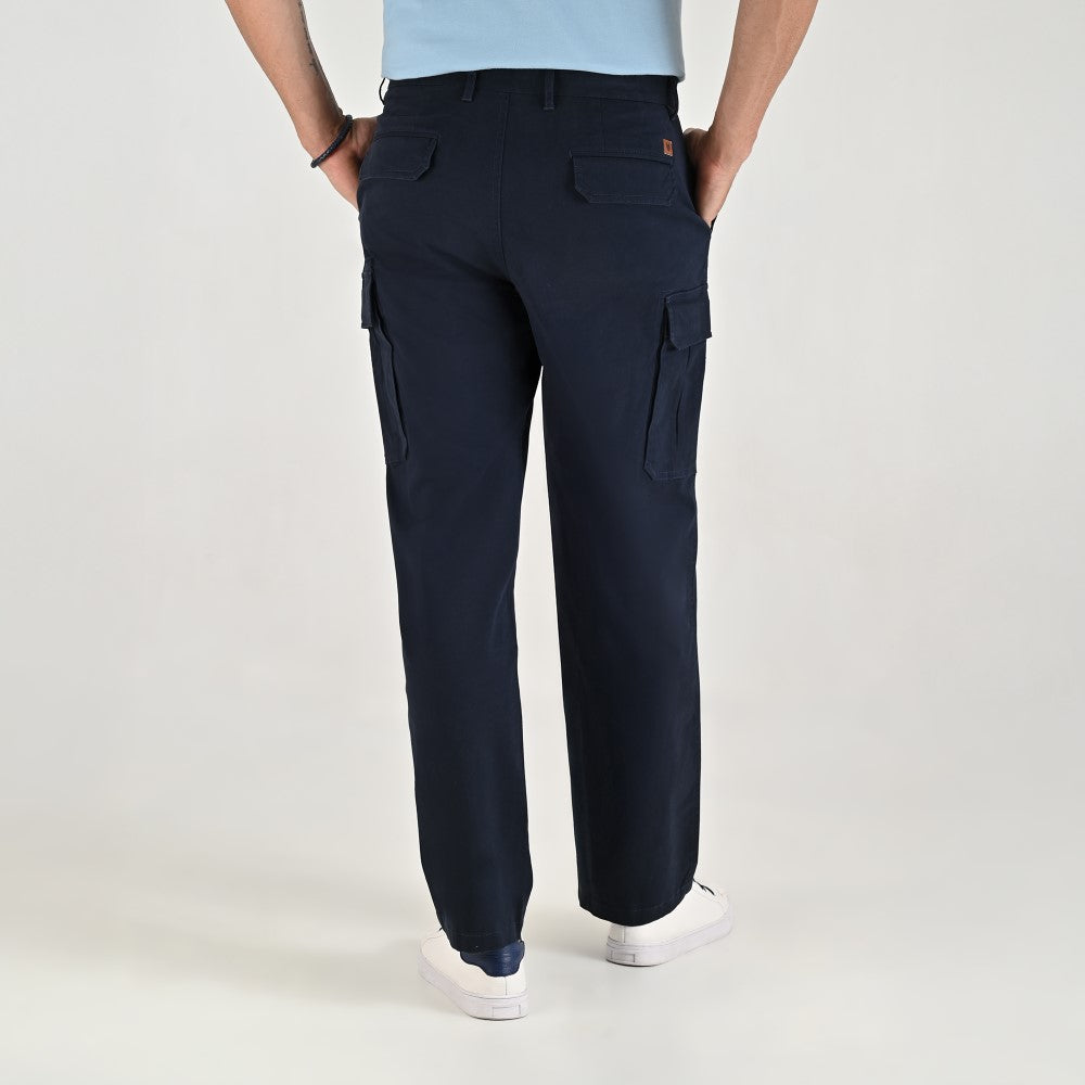 Pantalón casual Yale Regular Fit 7848 Azul marino