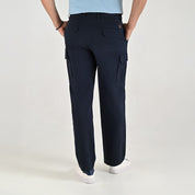 Pantalón casual Yale Regular Fit 7848 Azul marino