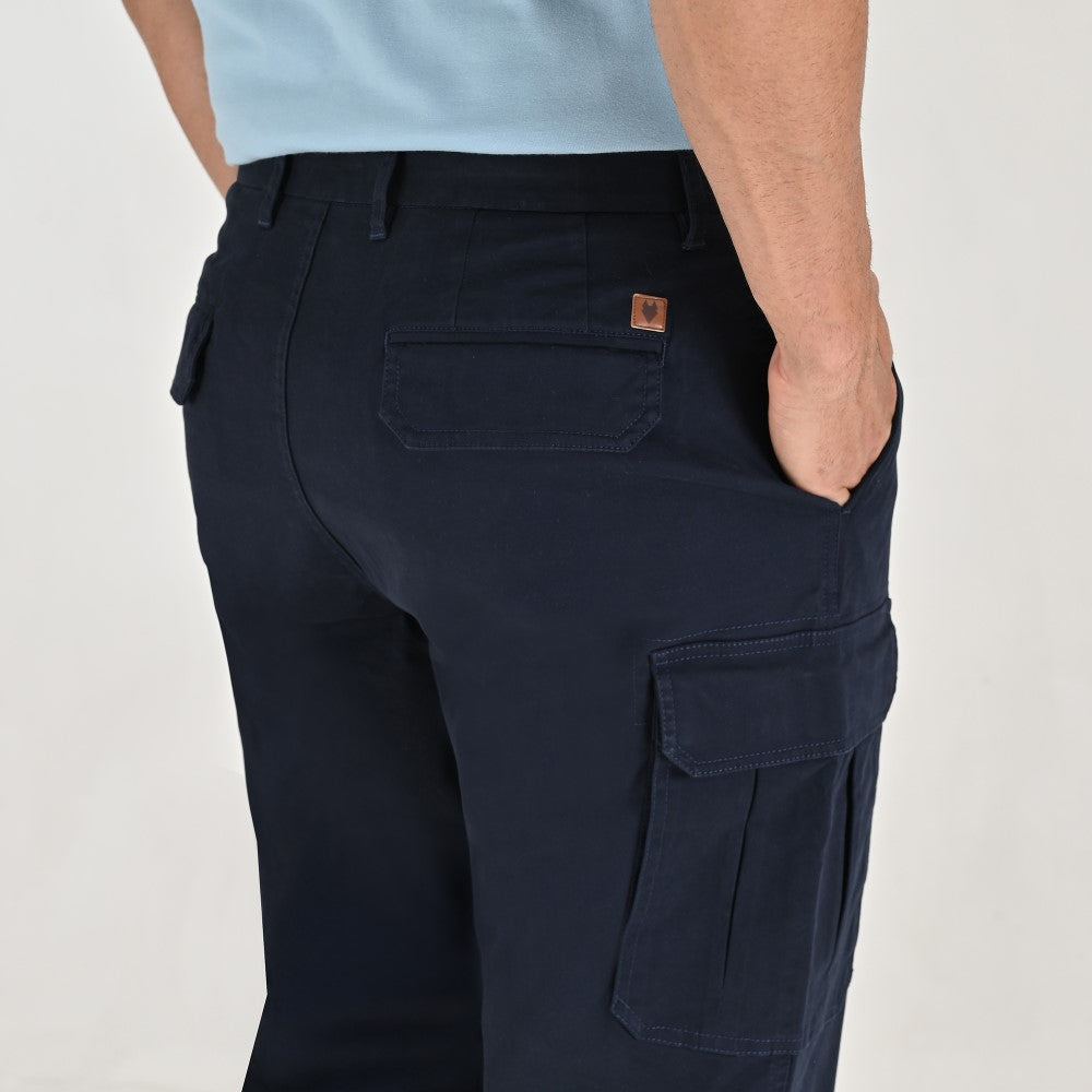 Pantalón casual Yale Regular Fit 7848 Azul marino