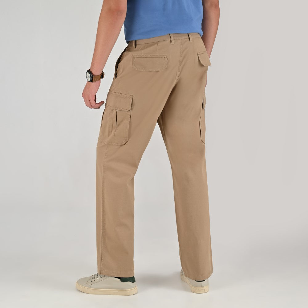 Pantalón cargo casual Yale Regular Fit 8008 Beige Medio