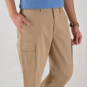 Pantalón cargo casual Yale Regular Fit 8008 Beige Medio