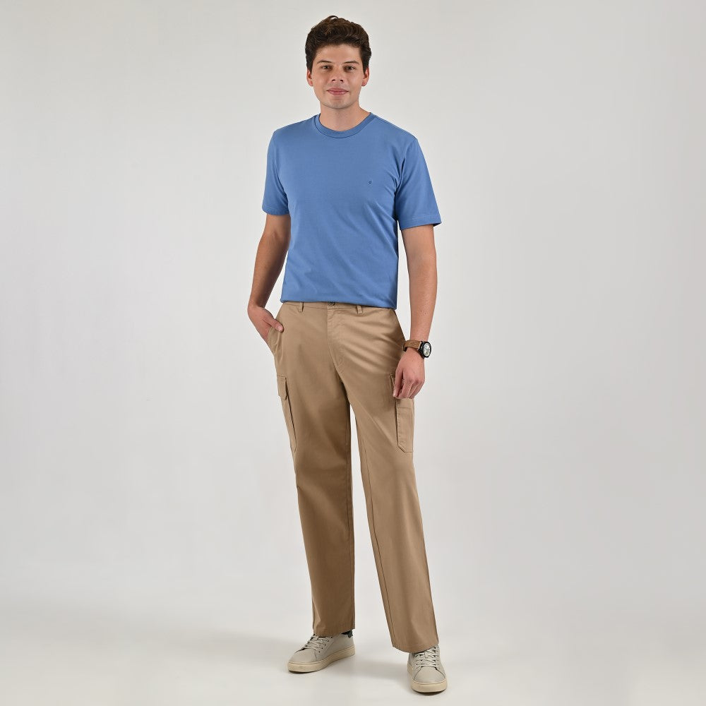 Pantalón cargo casual Yale Regular Fit 8008 Beige Medio