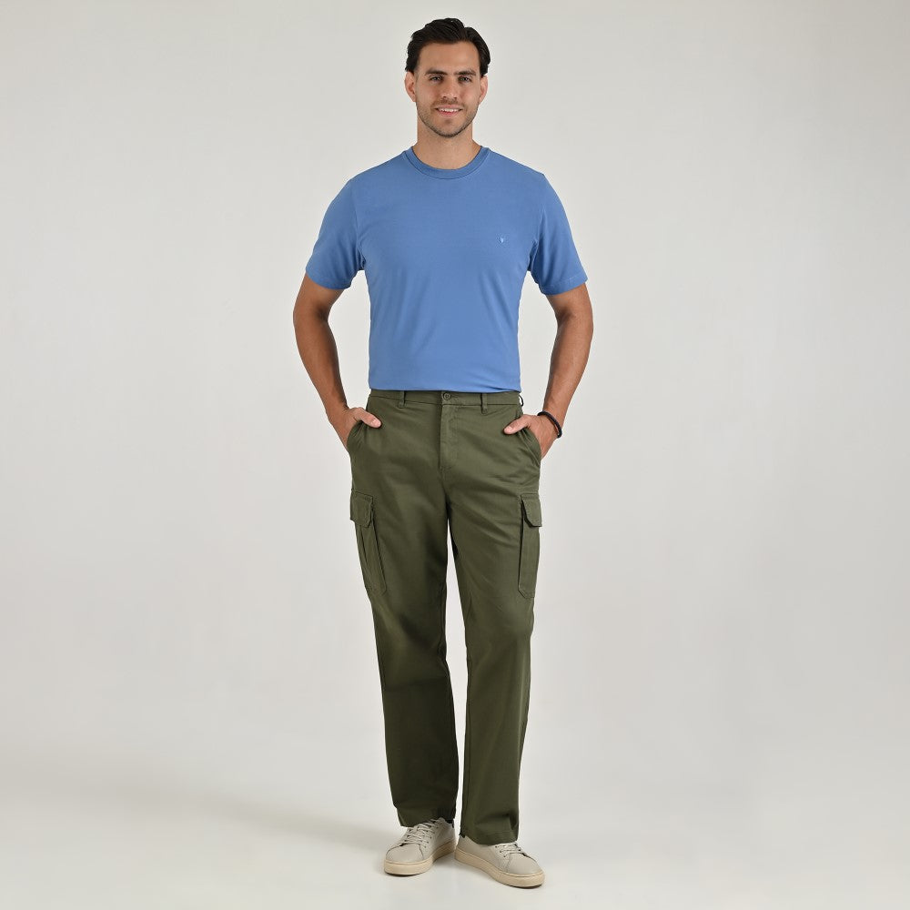 Pantalón cargo casual Yale Regular Fit 8008 Verde Olivo