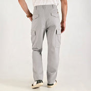 Pantalón cargo casual Yale Regular Fit 0977 Gris