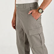 Pantalón cargo casual Yale Regular Fit 0977 Gris