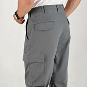 Pantalón cargo casual Yale Regular Fit 0977 Gris