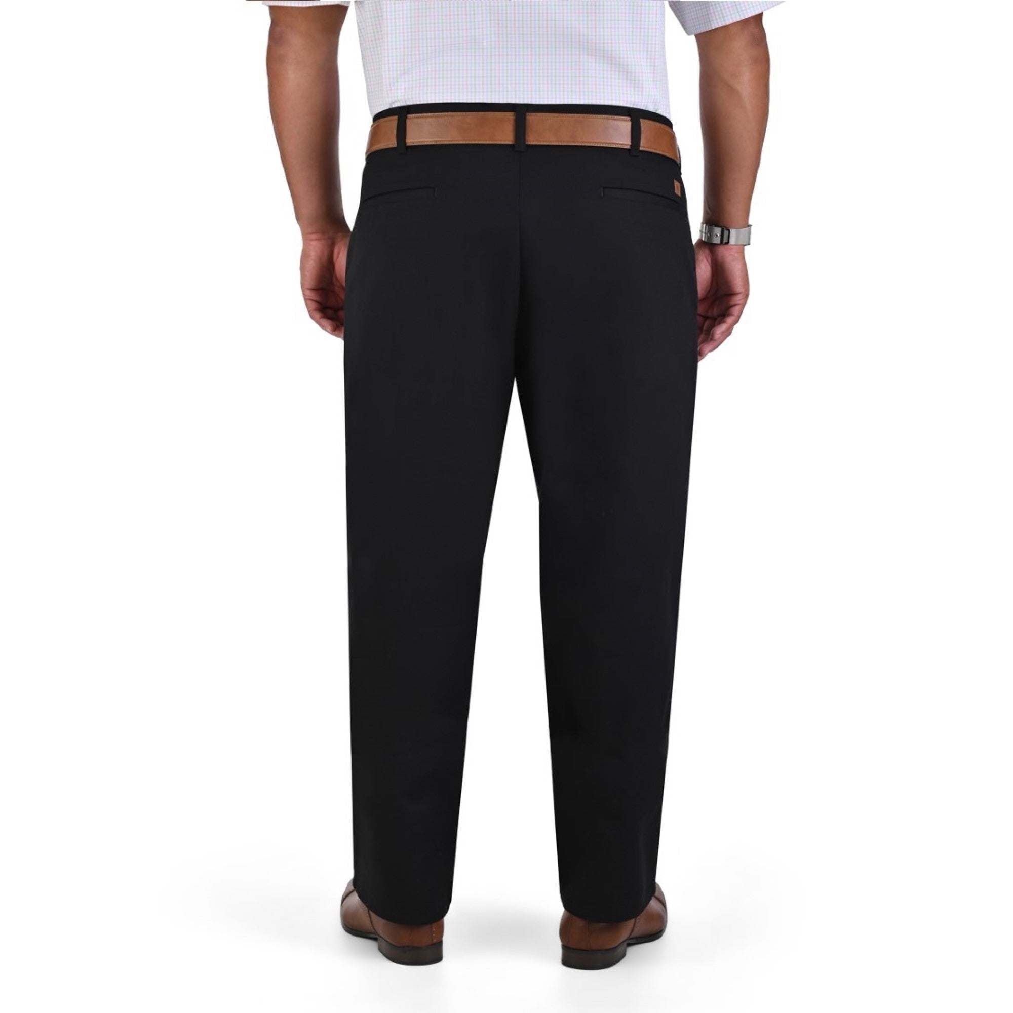 Pantalón Casual Yale Sin Pinzas Regular Fit Tallas Extras 0552