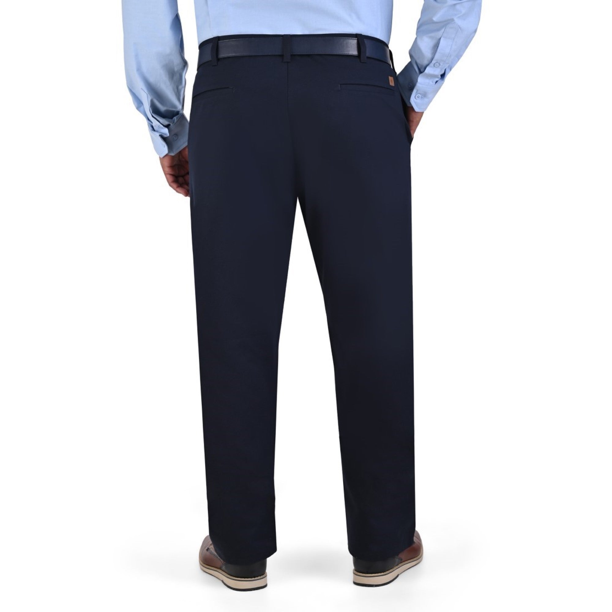 Pantalón Casual Yale Sin Pinzas Regular Fit Tallas Extras 0552