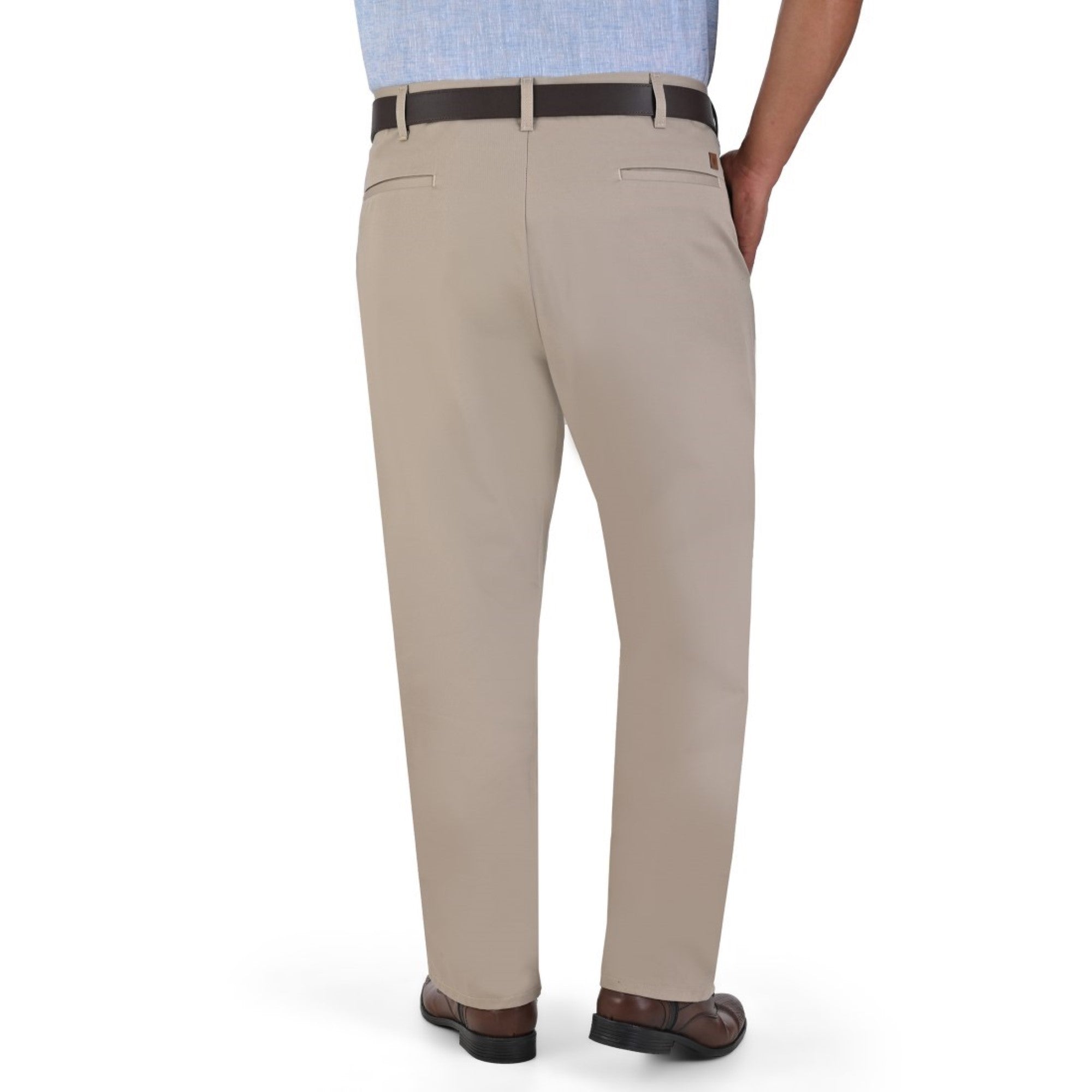 Pantalón Casual Yale Sin Pinzas Regular Fit Tallas Extras 0552