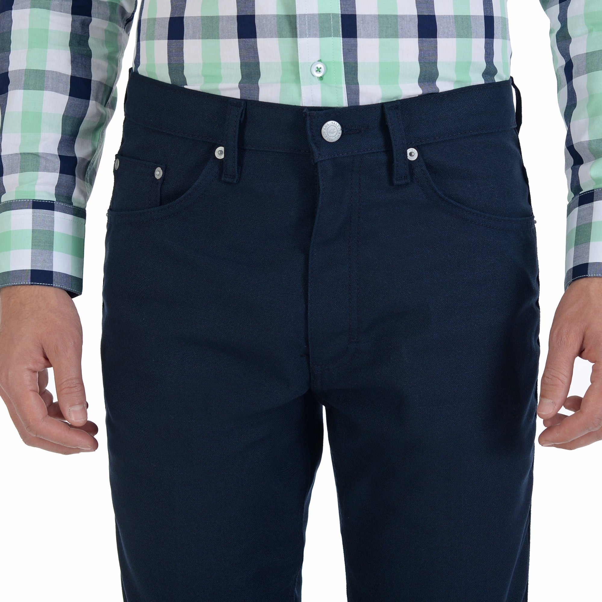 Pantalón  Canasta Yale Sin Pinzas Regular Fit 1010
