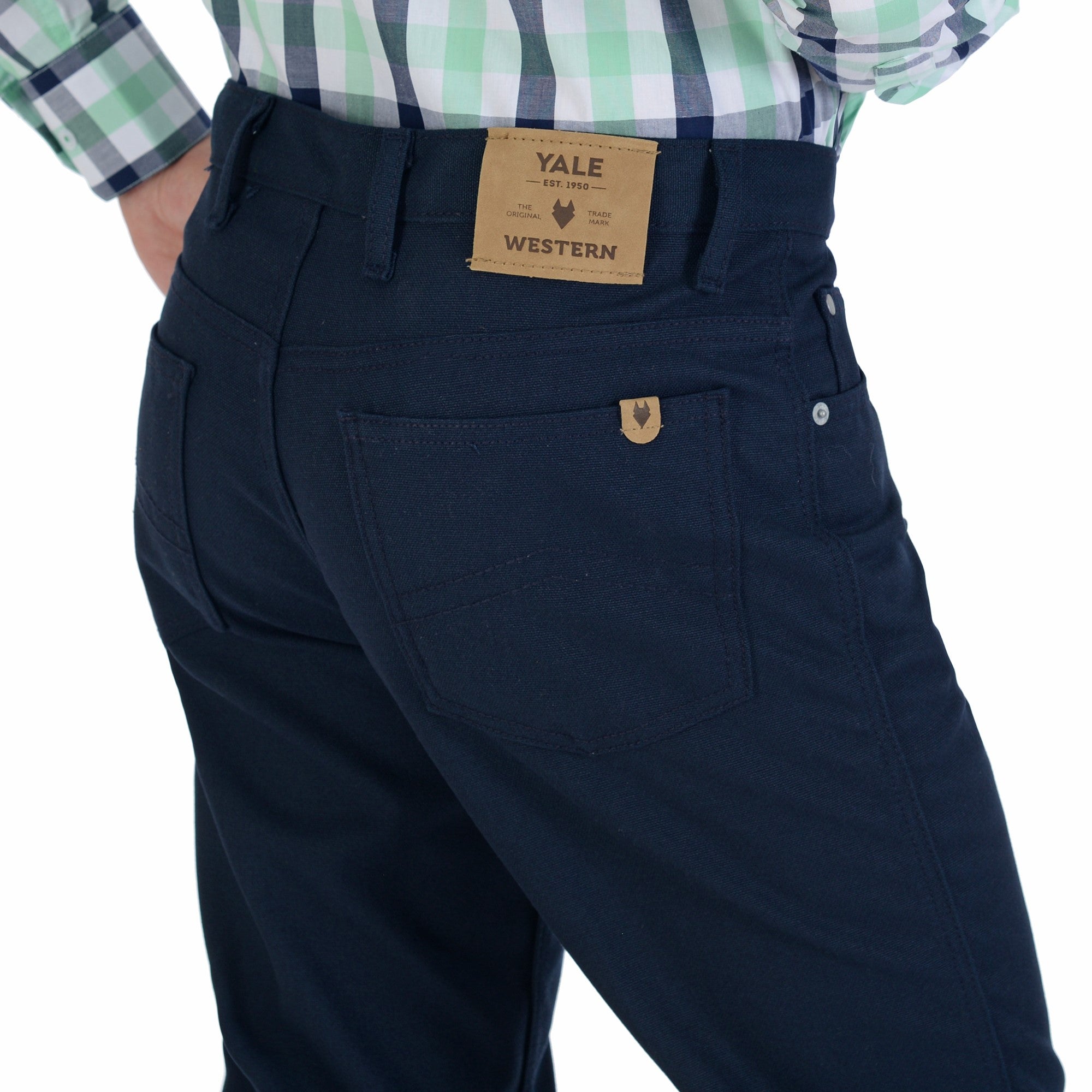 Pantalón  Canasta Yale Sin Pinzas Regular Fit 1010