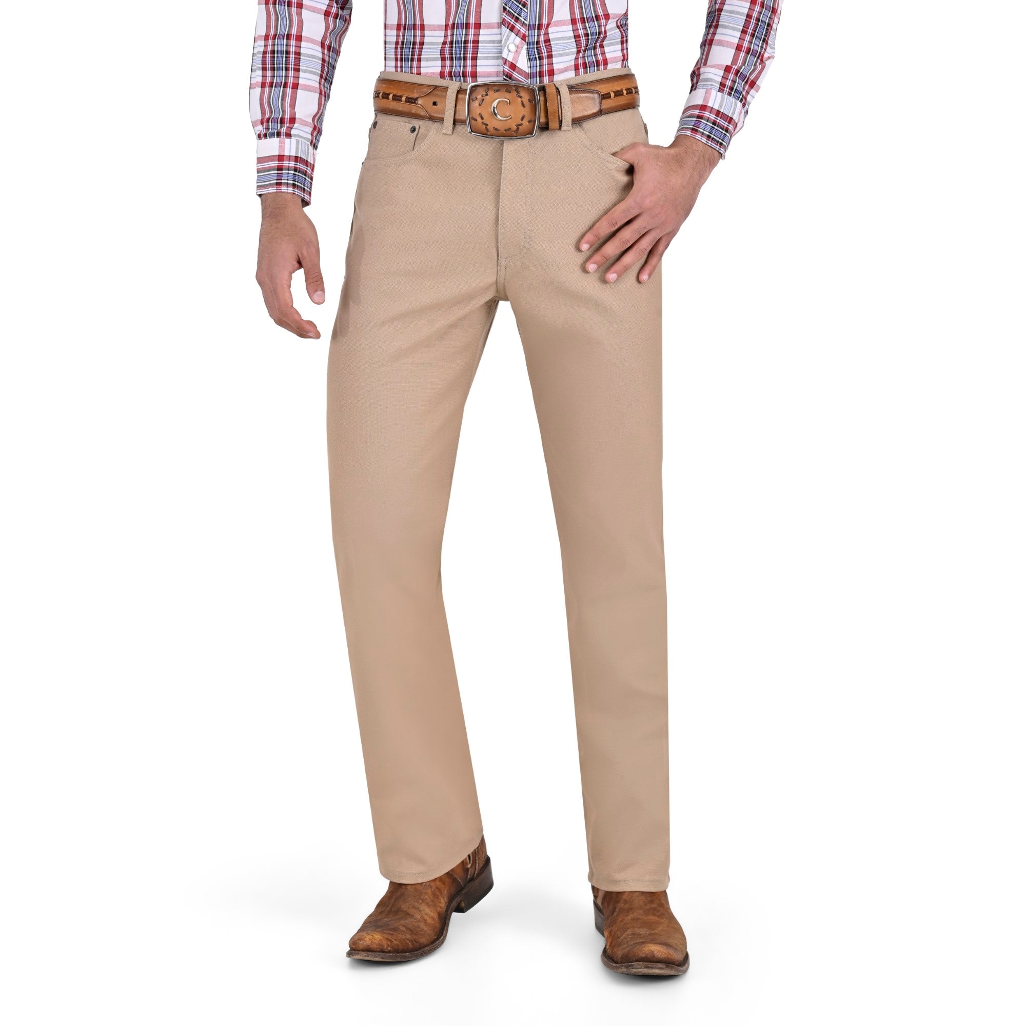 Pantalón  Canasta Yale Sin Pinzas Regular Fit 1010