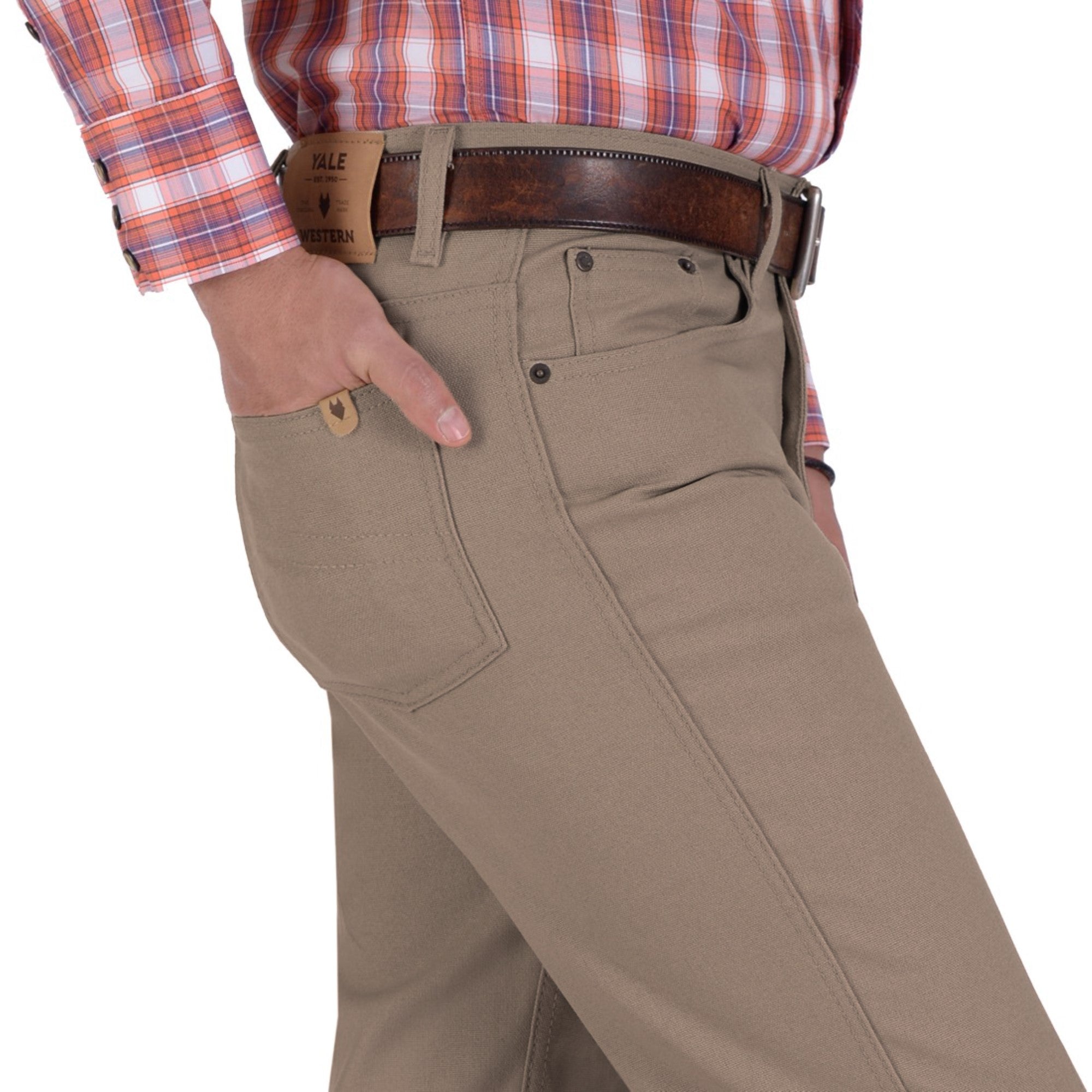 Pantalón  Canasta Yale Sin Pinzas Regular Fit 1010