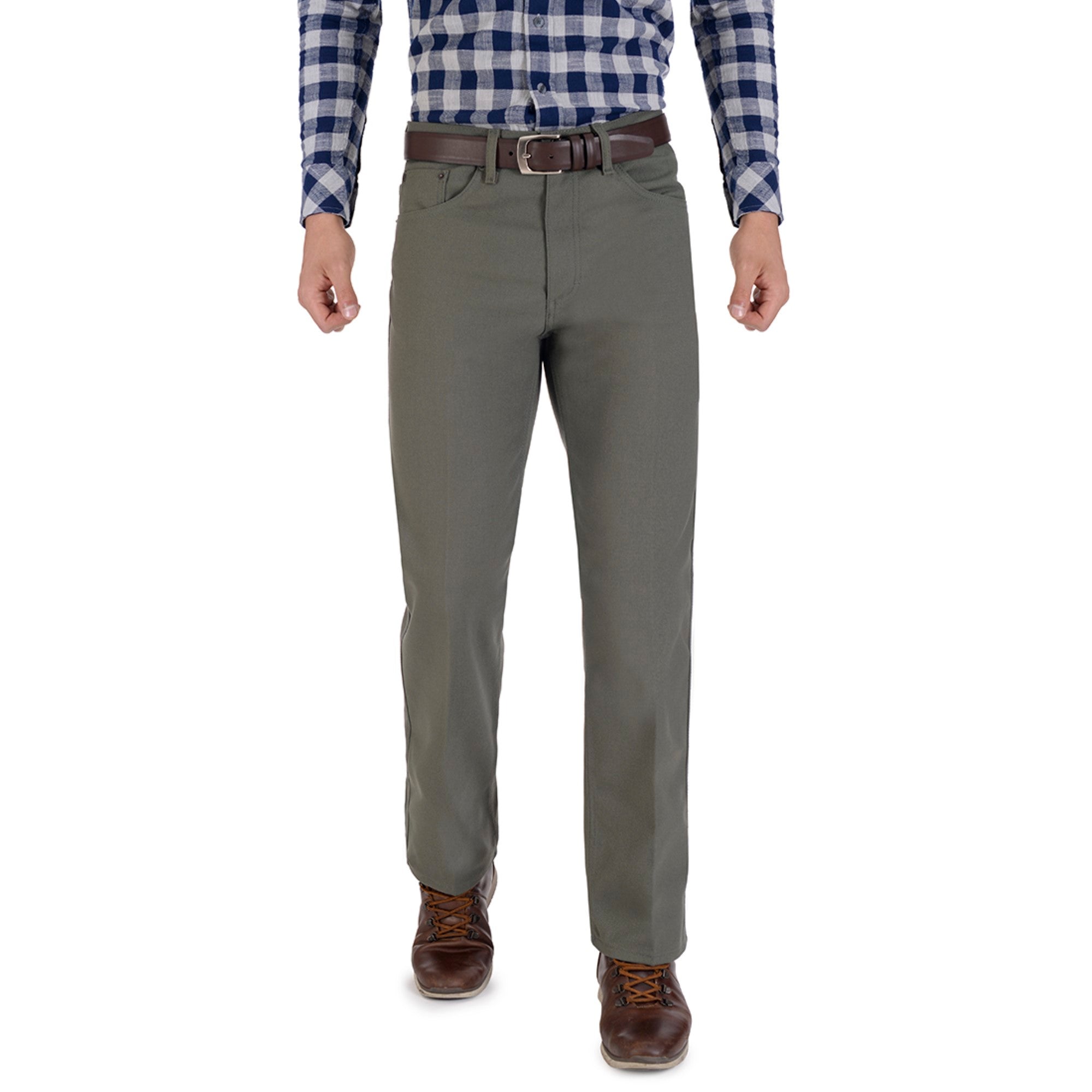 Pantalón  Canasta Yale Sin Pinzas Regular Fit 1010