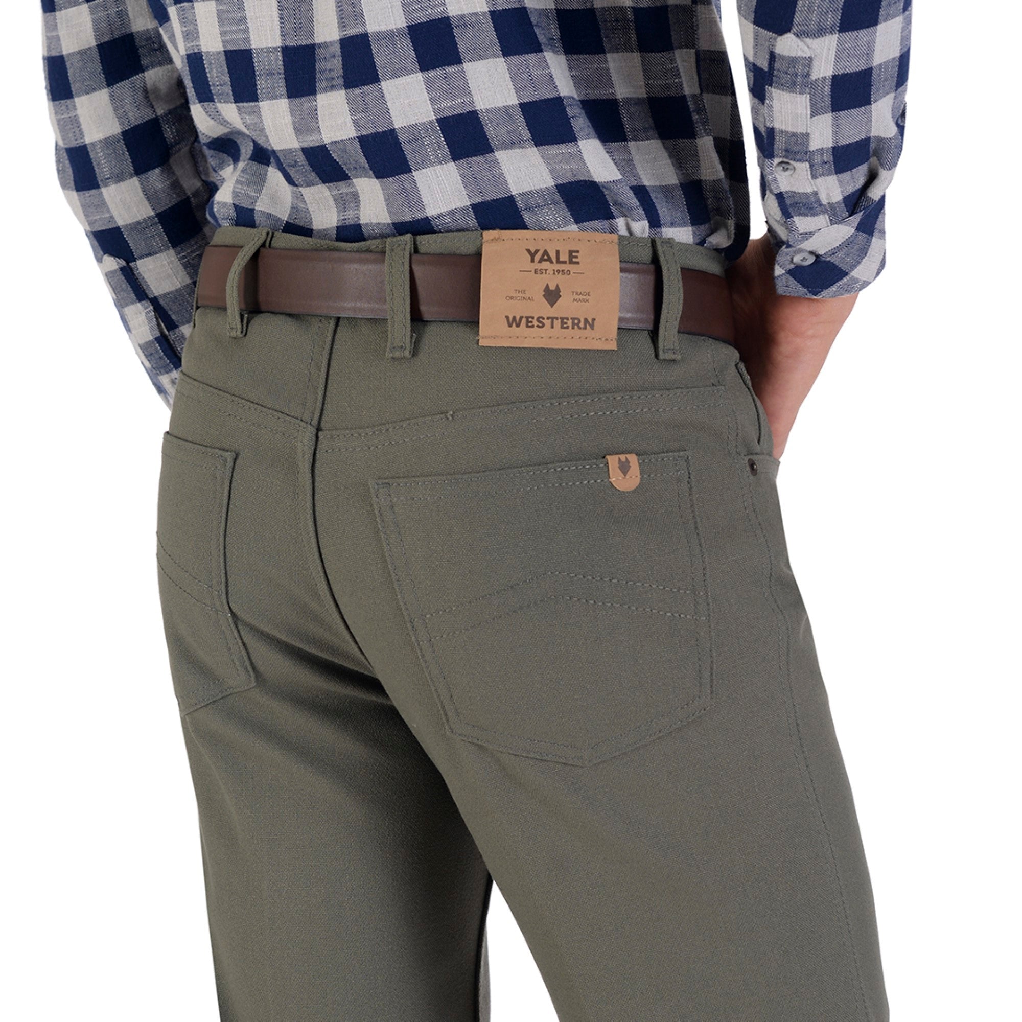 Pantalón  Canasta Yale Sin Pinzas Regular Fit 1010