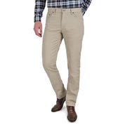 Pantalón Vaquero Yale de Gabardina Sin Pinzas Regular Fit 0552