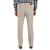 Pantalón Vaquero Yale de Gabardina Sin Pinzas Regular Fit 0552