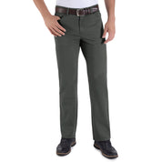 Pantalón Vaquero Yale de Gabardina Sin Pinzas Regular Fit 0552