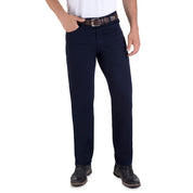 Pantalón Vaquero Yale de Gabardina Sin Pinzas Regular Fit 0552