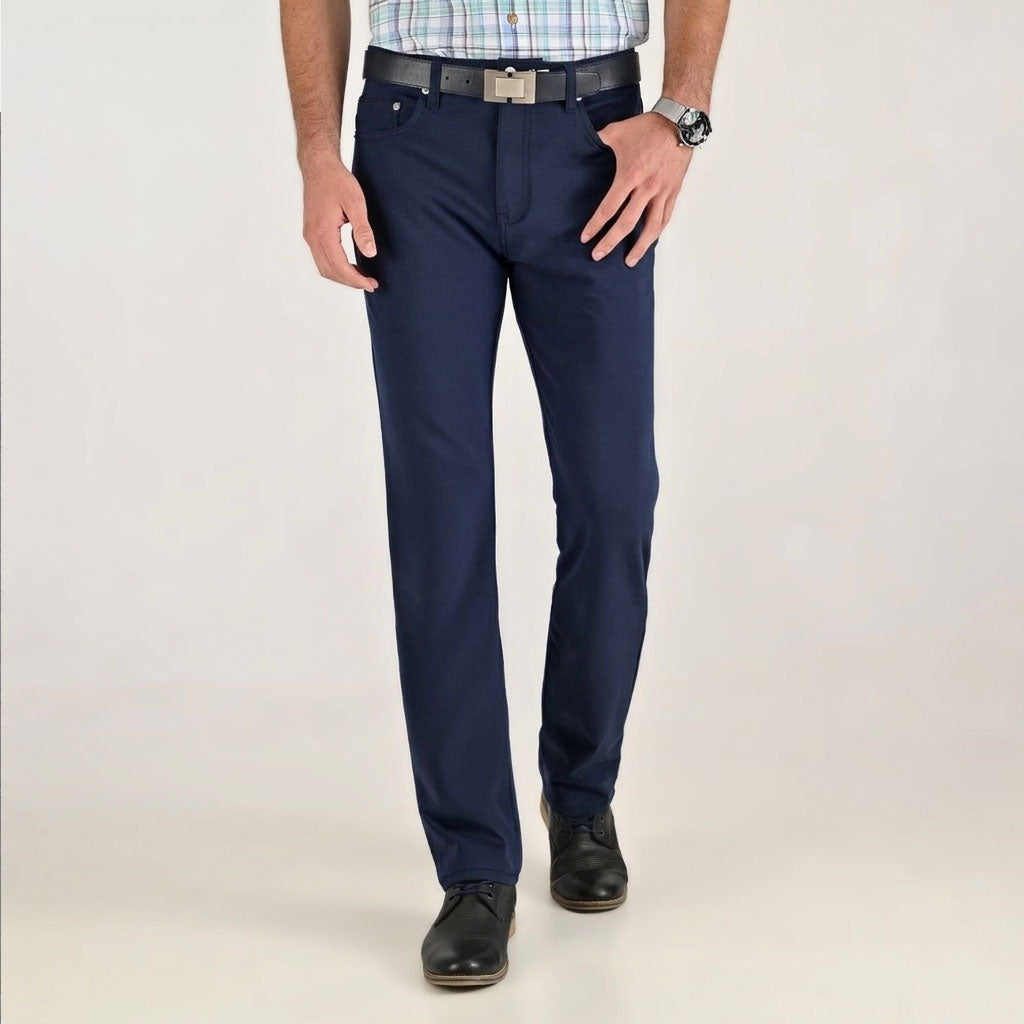 Pantalón casual Yale Regular Fit 5628 Azul