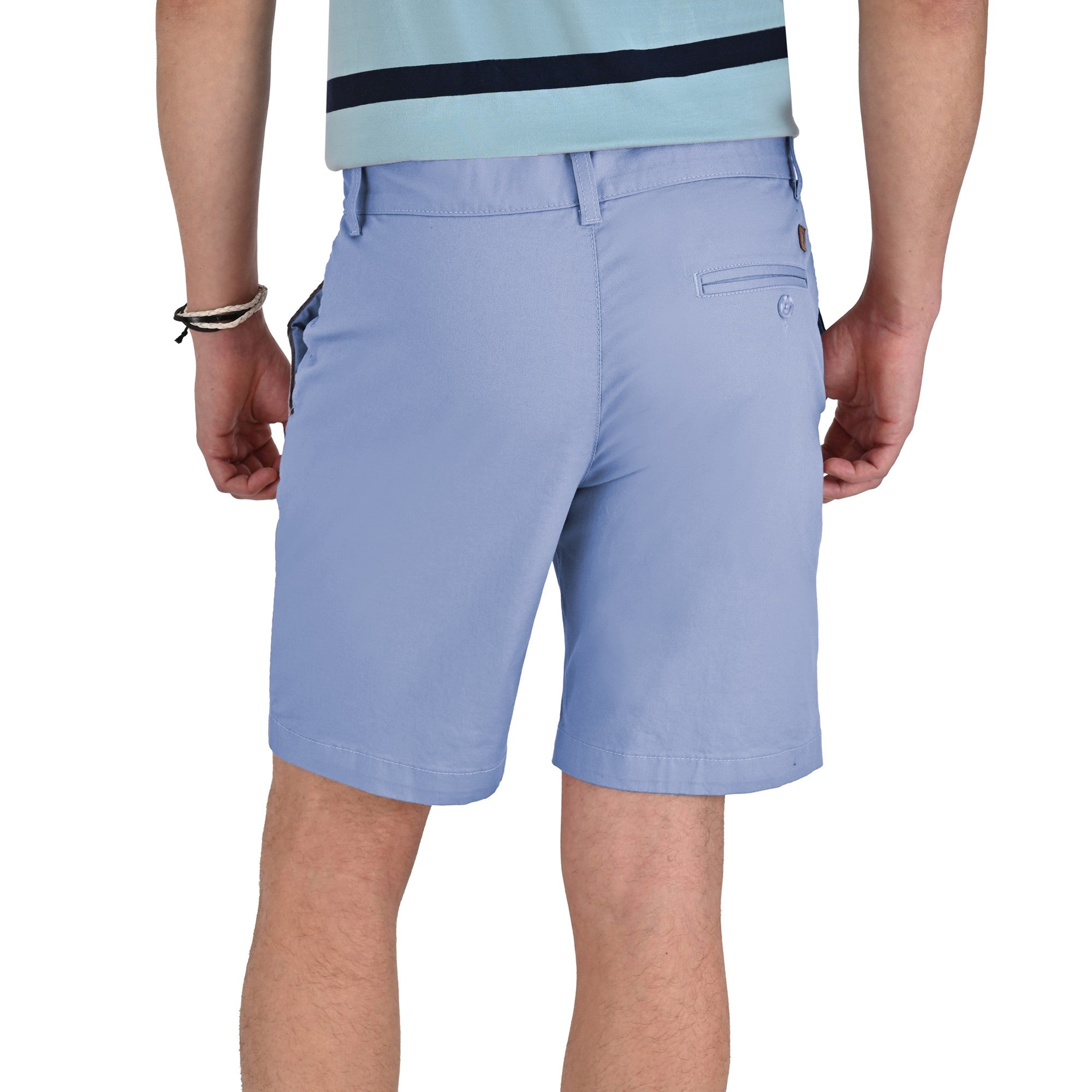 Bermuda Yale Slim Fit 0860 Azul Plumbago