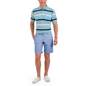 Bermuda Yale Slim Fit 0860 Azul Plumbago
