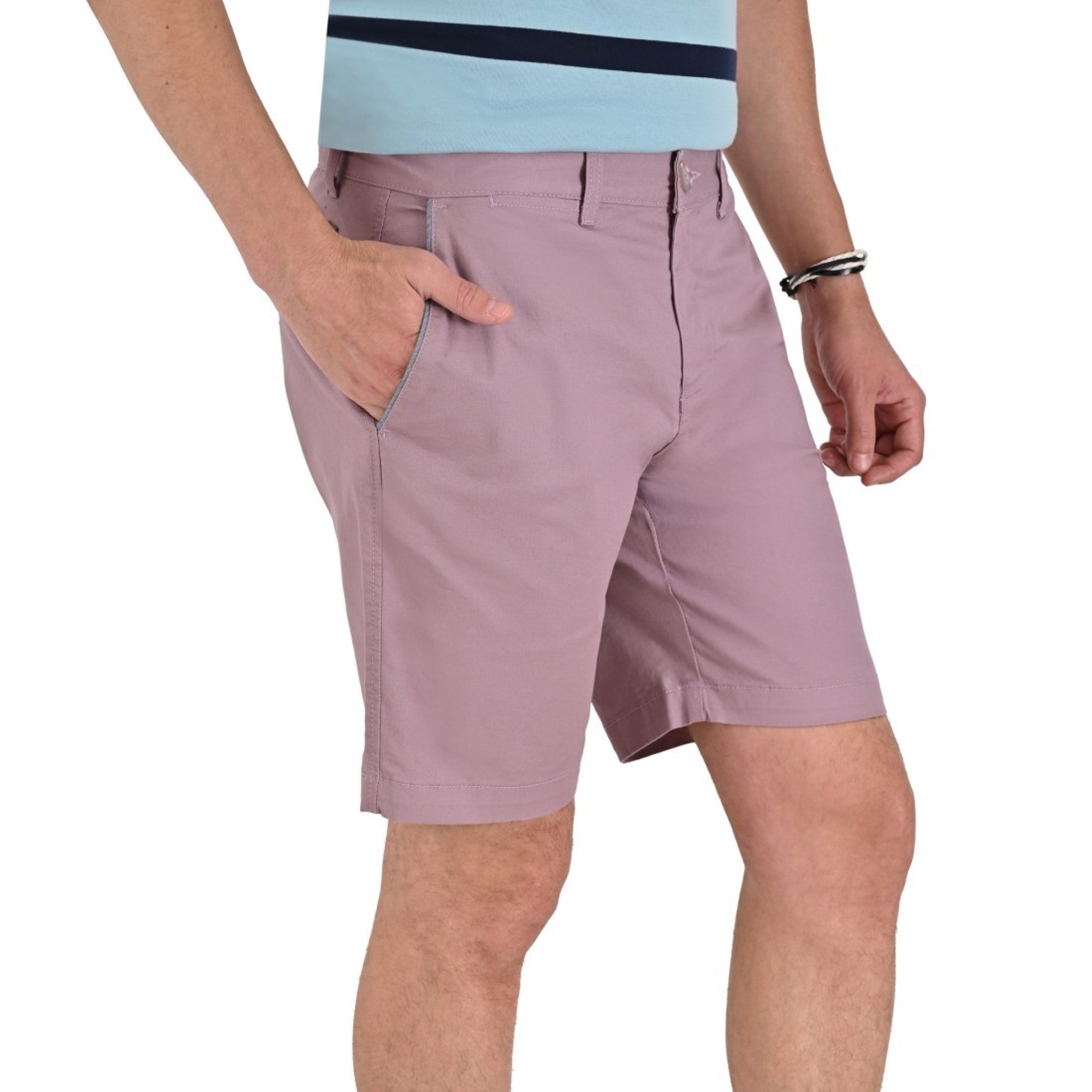 Bermuda Yale Slim Fit 0860 Lila Palido