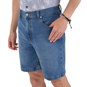 Bermuda Yale de Mezclilla  Regular  Fit 2384 Azul Petroleo