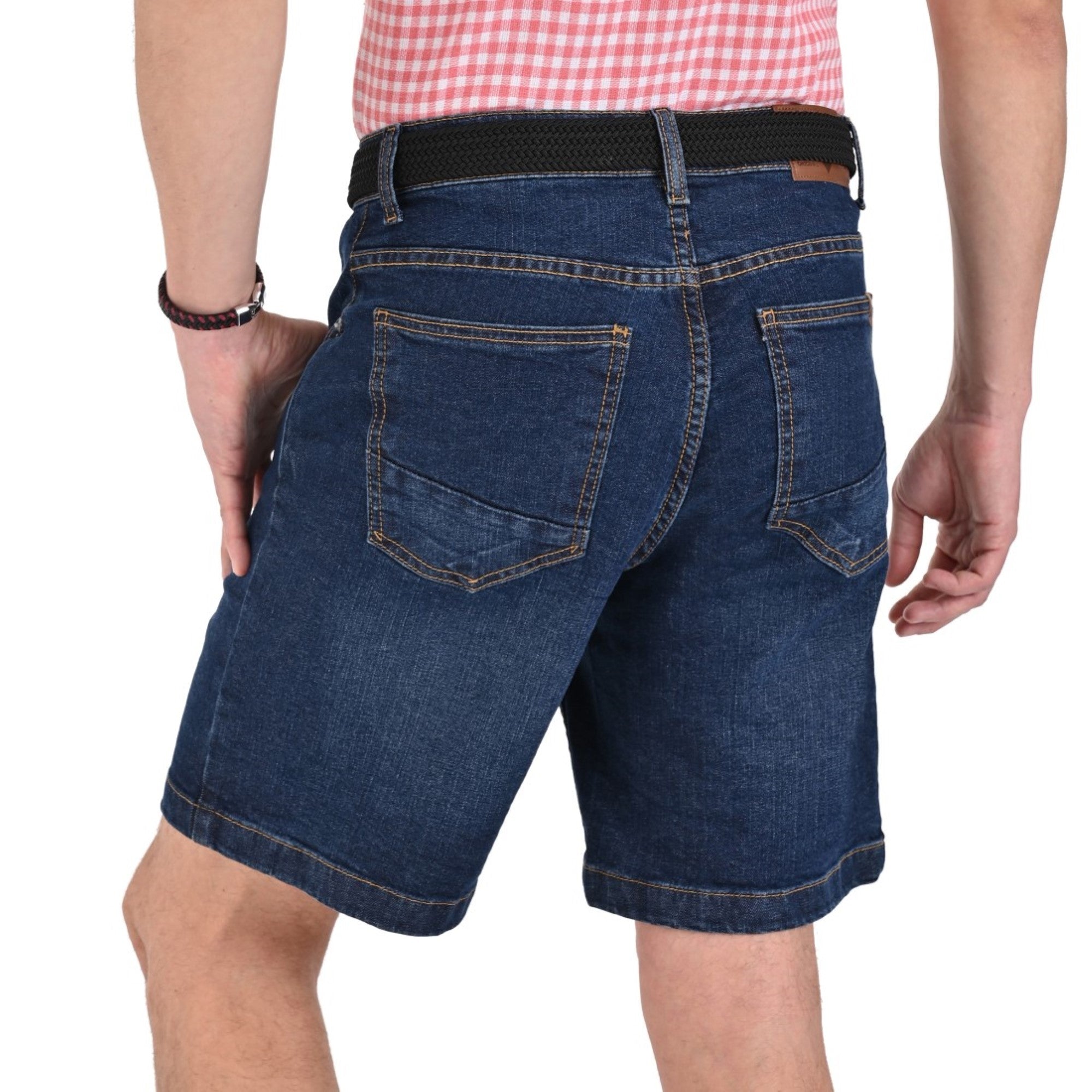 Bermuda Yale de Mezclilla  Regular  Fit 2384 Azul Zafiro