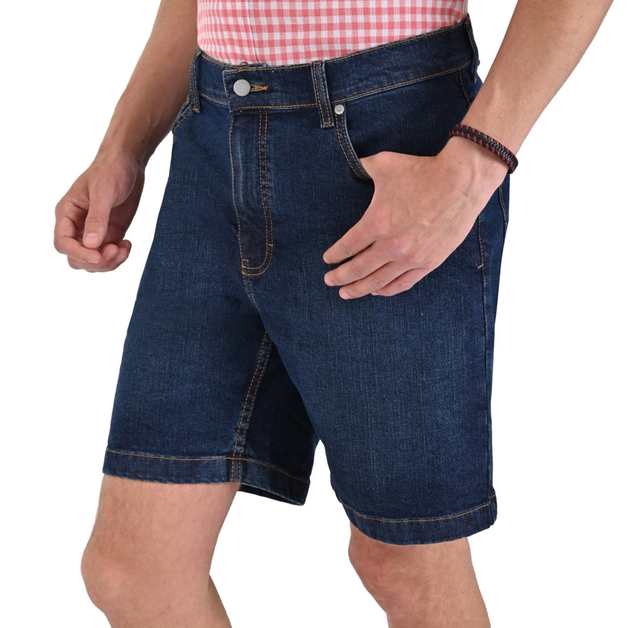 Bermuda Yale de Mezclilla  Regular  Fit 2384 Azul Zafiro