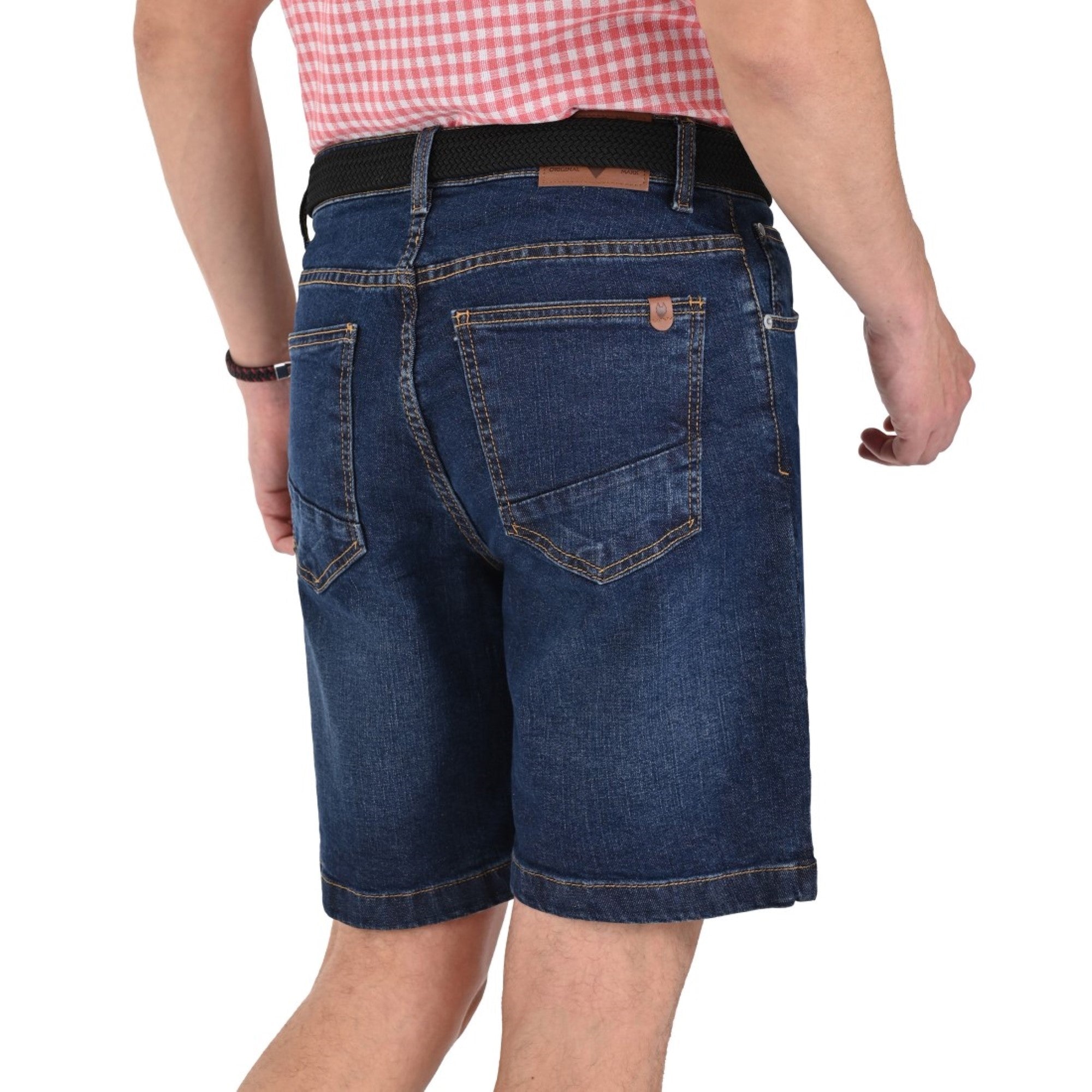 Bermuda Yale de Mezclilla  Regular  Fit 2384 Azul Zafiro