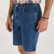 Bermuda Yale Regular Fit 2944 Azul Petroleo