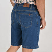 Bermuda Yale Regular Fit 2944 Azul Petroleo