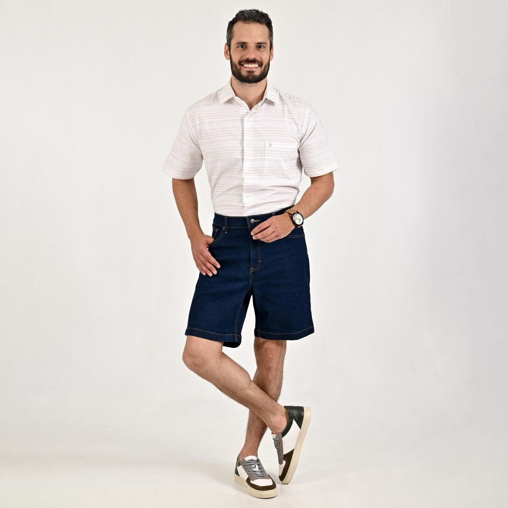 Bermuda Yale Regular Fit 2944 Azul marino
