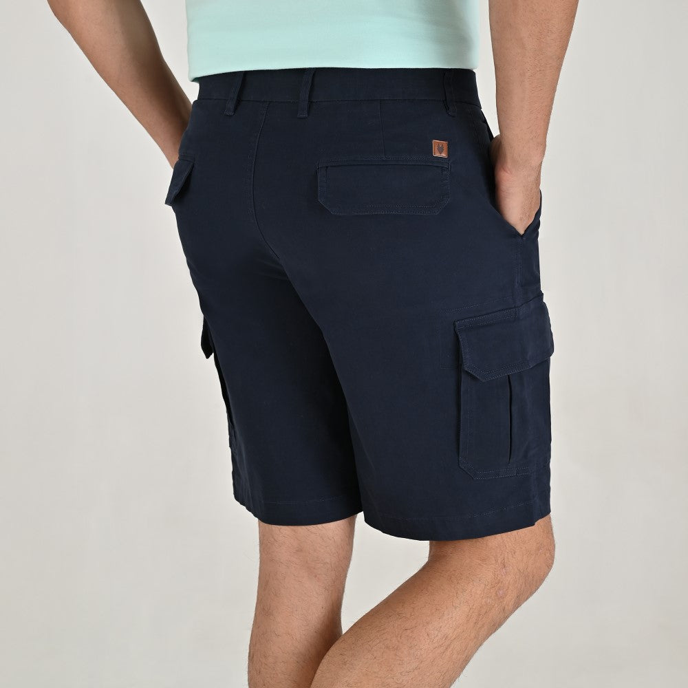 Bermuda cargo Yale Regular Fit 8008 Azul marino