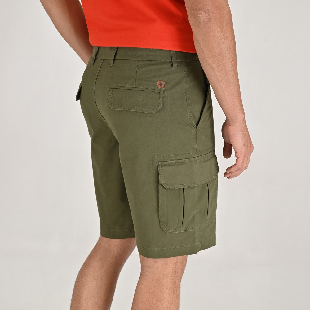 Bermuda cargo Yale Regular Fit 8008 Verde Olivo